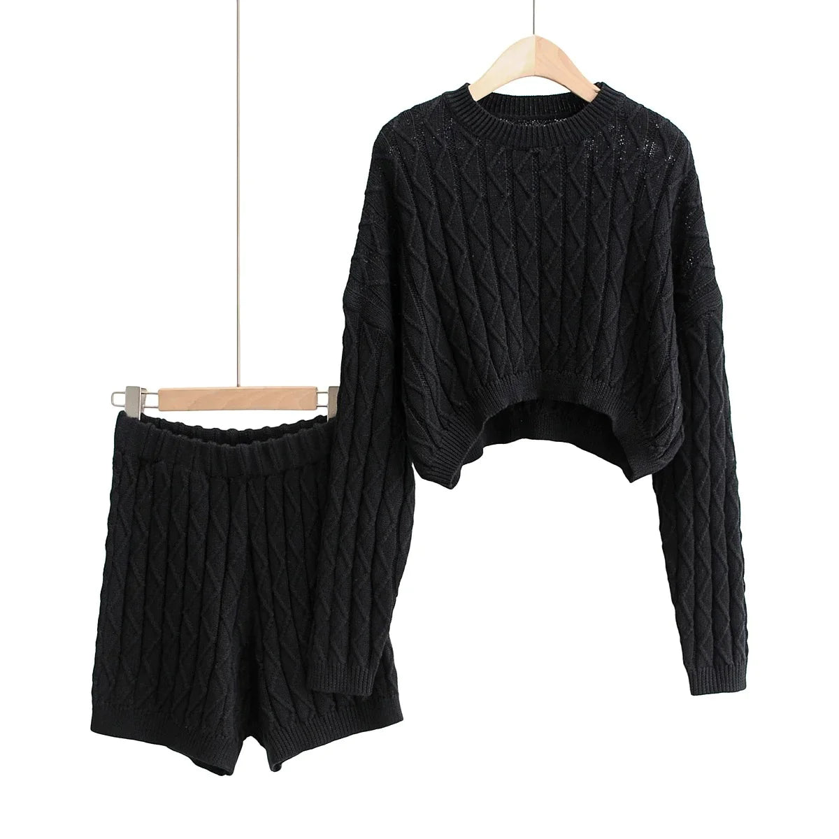 Cozy Knit Two-Piece Sweater Set