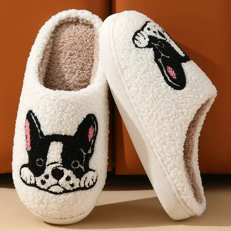 Bulldog Cozy Slippers